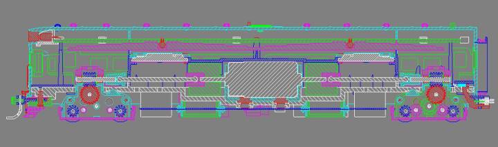 620 Class power car section
